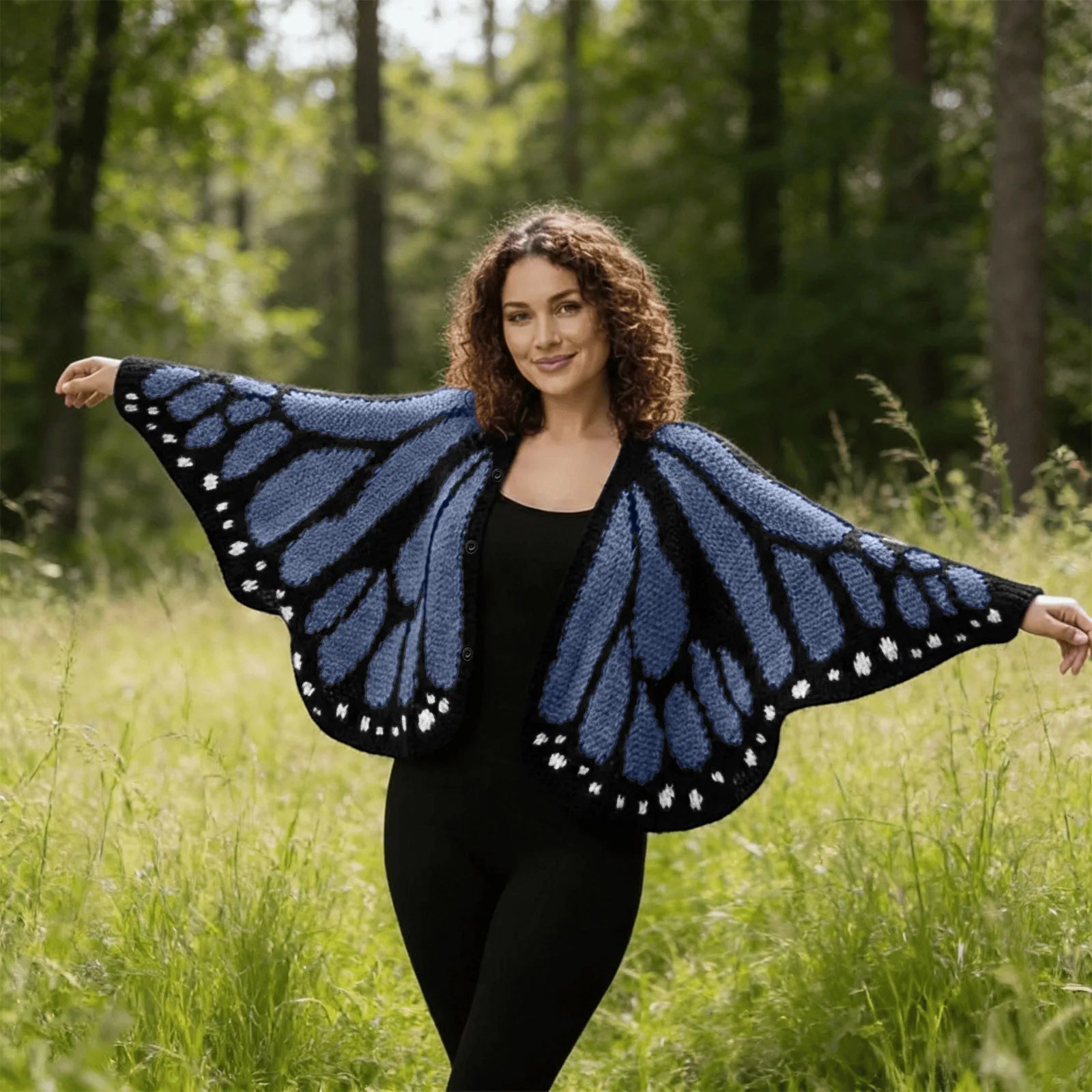Avery Nook - Butterfly Cardigan – Emilia Bags