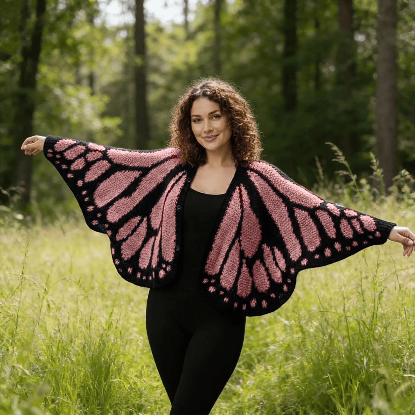 Avery Nook - Butterfly Cardigan – Emilia Bags